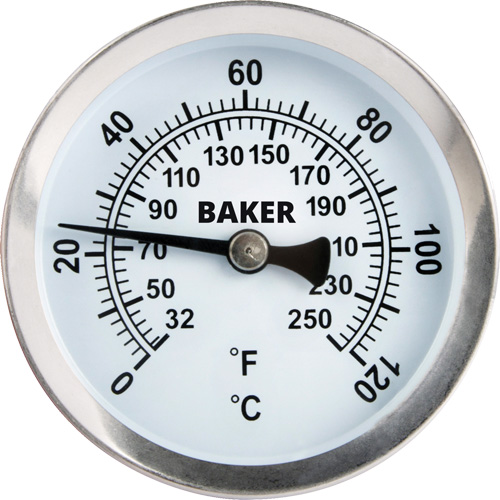 Thermom&egrave;tre de surface tuyau, Sans contact, Analogique, 32-250°F (0-120°C) PB Rental Co. Ltd.