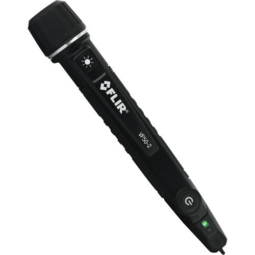 VP50-2 Triple Alarm CAT IV Non-Contact Voltage Detector with Flashlight, 90 VAC - 1000 VAC, Light & Sound Alert PB Rental Co. Ltd.