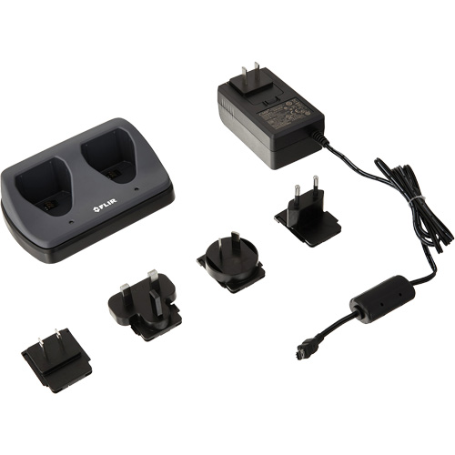 2-Bay Battery Charger for T6xx & T1K Series PB Rental Co. Ltd.
