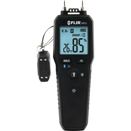 Hygrom&egrave;tre &agrave; &eacute;pingle avec Bluetooth, Gamme d'humidit&eacute; 1 - 99% PB Rental Co. Ltd.