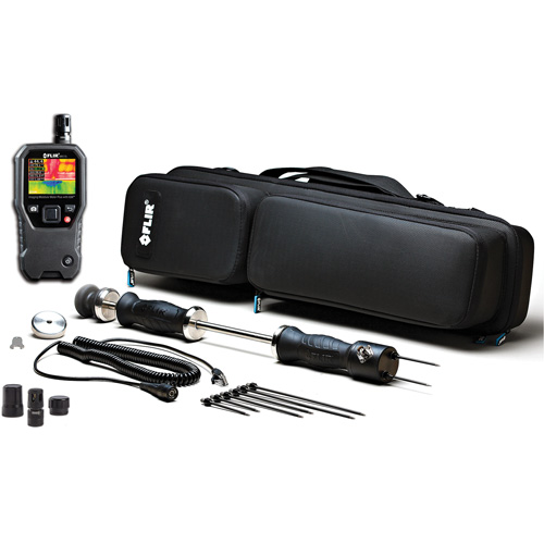 Ensemble d'imagerie professionnelle de l'humidit&eacute; avec marteau & sonde de cavit&eacute; murale, Gamme d'humidit&eacute; 7 - 100%, Gamme de temp&eacute;rature 32°- 122° F ( 0° - 50° C ) PB Rental Co. Ltd.