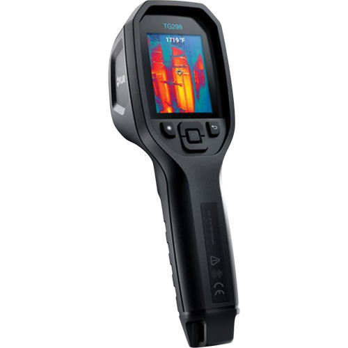 Cam&eacute;ra thermique infrarouge haute temp&eacute;rature 30:1 TG298 &agrave; vis&eacute;e ponctuelle avec laser en pointe, 320 x 240 pixels, -25° - 1080°C (-130° - 1976°F), <70 mK PB Rental Co. Ltd.