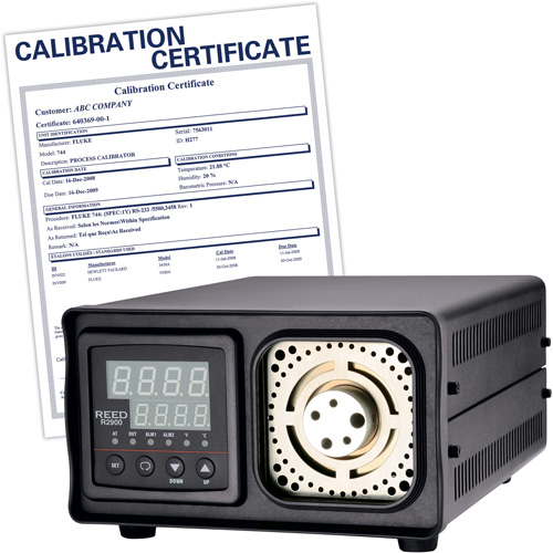 Bloc d'&eacute;talonnage &agrave; sec avec certificat d'&eacute;talonnage PB Rental Co. Ltd.