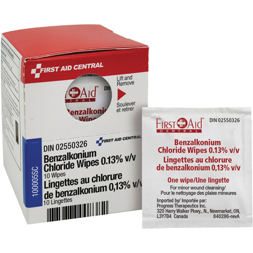 SmartCompliance Refill Benzalkonium Chloride Wipes 0.13% v/v, Towelette, Antiseptic PB Rental Co. Ltd.