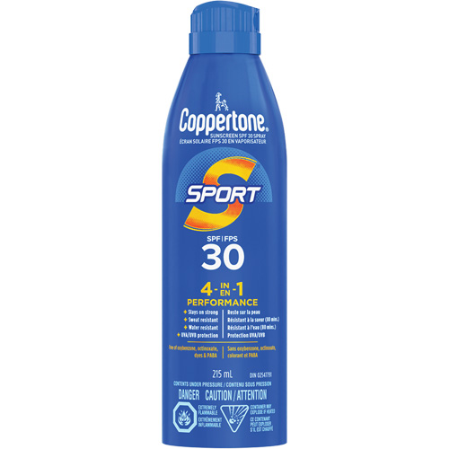 Sport&reg; Water Resistant Sunscreen, SPF 30, Aerosol PB Rental Co. Ltd.
