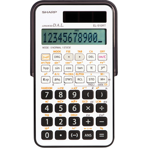 Calculatrice scientifique EL510RTB avec 169 fonctions PB Rental Co. Ltd.