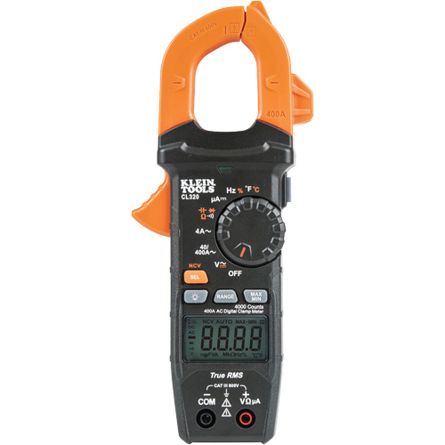 HVAC Digital Clamp Meter, AC Auto-Ranging 400 Amp, AC/DC Voltage, DC Current PB Rental Co. Ltd.