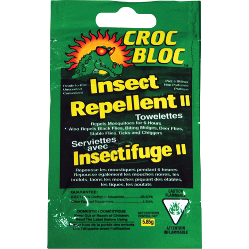 6-hr Insect Repellent , 30% DEET, Towelette, 5.58 g PB Rental Co. Ltd.