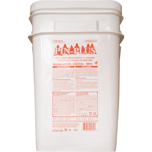 Pin-Plus Powdered Cleaner & Degreaser, 18 kg/18.0 kg PB Rental Co. Ltd.