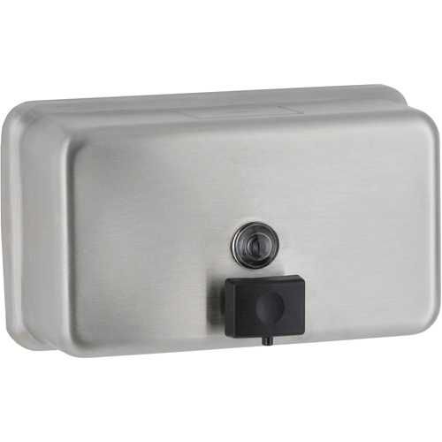 Distributeur de savon horizontal pour montage en surface, &agrave; pression, Capacit&eacute; de 1200 ml PB Rental Co. Ltd.