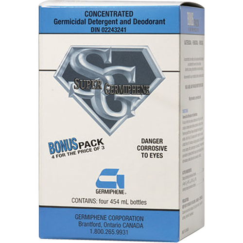 Super Germiphene&reg; Disinfectant, 454 ml, Bottle PB Rental Co. Ltd.