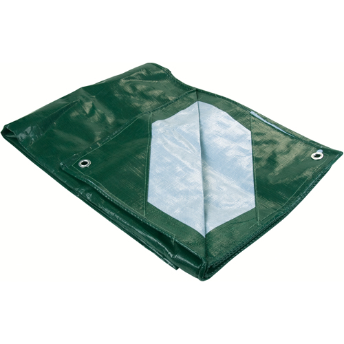 Tarp, Heavy-Duty, Green, 12' x 10' x 9 mils PB Rental Co. Ltd.