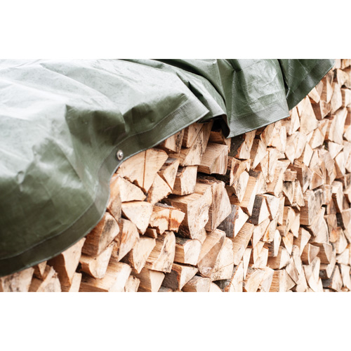 Tarp, Heavy-Duty, Green, 10' x 8' x 9 mils PB Rental Co. Ltd.