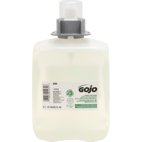 Savon pour les mains certifi&eacute; vert FMX-20, Mousse, 2 L, Sans parfum PB Rental Co. Ltd.