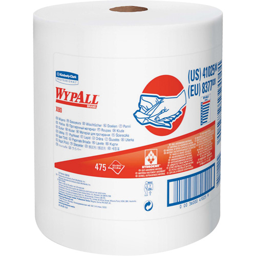 X80 Disposable Cloths, Heavy-Duty, 12-1/2" L x 13-2/5" W PB Rental Co. Ltd.
