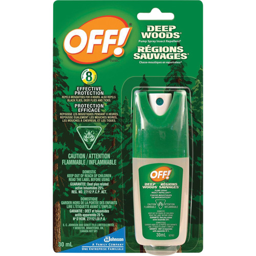 Insectifuge Off! R&eacute;gions sauvages, DEET &agrave; 25 %, Vaporisateur, 30 ml PB Rental Co. Ltd.