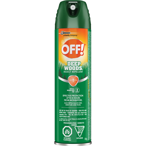 Insectifuge Off! R&eacute;gions sauvages, DEET &agrave; 25 %, A&eacute;rosol, 230 g PB Rental Co. Ltd.