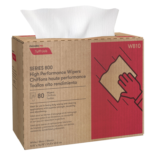 Pro Tuff-Job Wipers, Heavy-Duty, 9-3/4" L x 16-1/4" W PB Rental Co. Ltd.