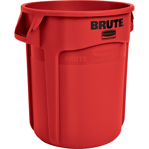 Vented Brute&reg; Waste Container, Plastic, 20 US gal. PB Rental Co. Ltd.