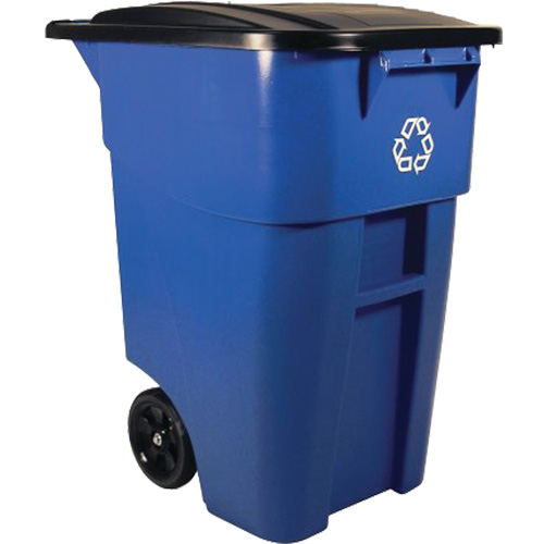 Contenant roulant BRUTE, De bureau, Plastique, 50 gal. US PB Rental Co. Ltd.