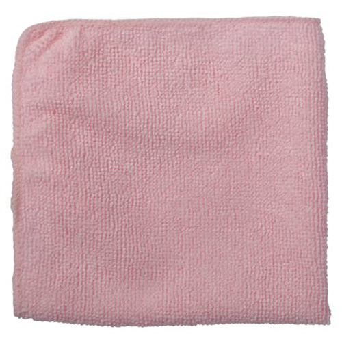 Chiffon de nettoyage pour travaux l&eacute;gers, Microfibre, Rouge PB Rental Co. Ltd.