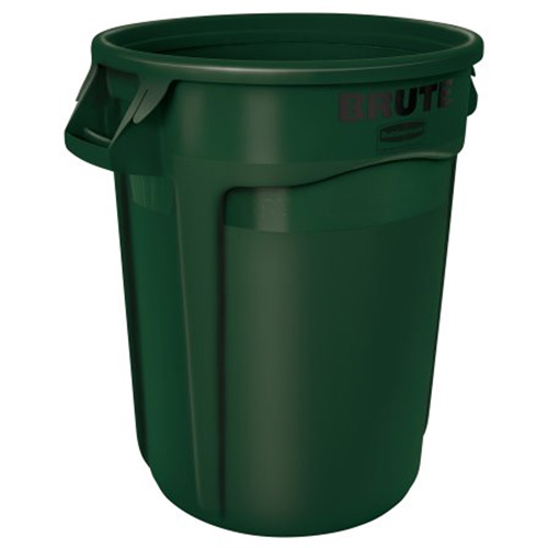 Vented Brute&reg; Waste Container, Plastic, 32 US gal. PB Rental Co. Ltd.