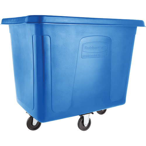 Cube Truck, Black Recycled Plastic, 38" L x 26" W x 28" H, 8 cu. Ft Volume, 300 lbs. Capacity PB Rental Co. Ltd.