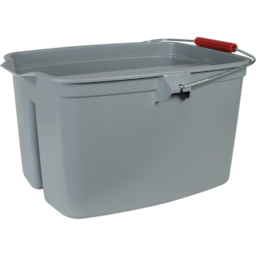 Seau &agrave; double usage, Capacit&eacute; de 5 gal. US (20 pintes), Gris PB Rental Co. Ltd.