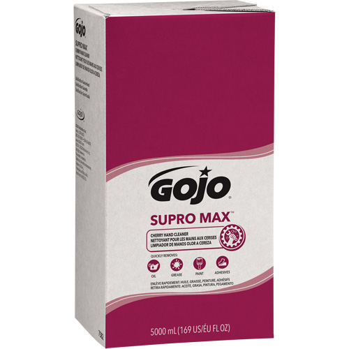 SUPRO MAX Hand Cleaner or GOJO&reg; PRO TDX Dispenser, Lotion, 5000 ml, Refill, Cherry PB Rental Co. Ltd.
