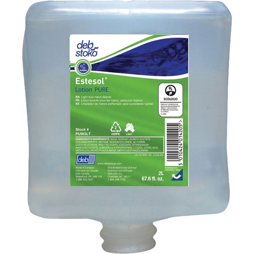 Nettoyant l&eacute;ger et pure pour les mains Estesol, Cr&egrave;me, 2 L, Recharge, Fraîcheur PB Rental Co. Ltd.