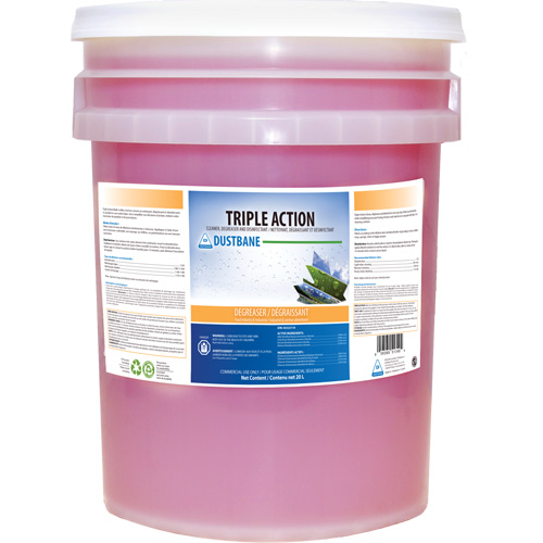 Nettoyant et d&eacute;graissant d&eacute;sinfectant Triple Action, 20 L, Seau PB Rental Co. Ltd.