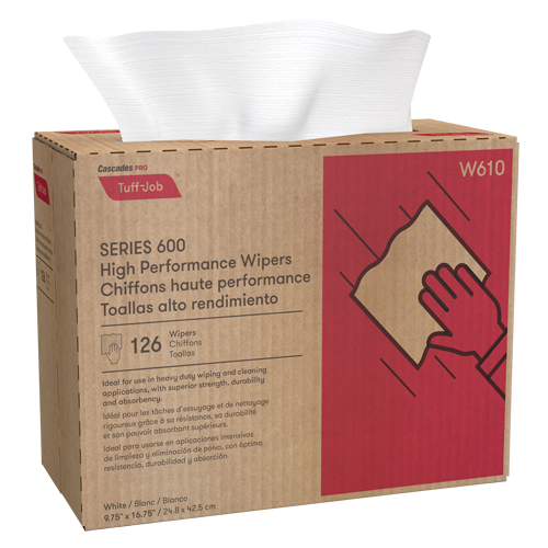 Chiffons enchev&ecirc;tr&eacute;s HP Pro Tuff-Job, Robuste, 16-3/4" lo x 9-3/4" la PB Rental Co. Ltd.