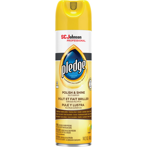 Pledge&reg; Lemon Furniture Polish, 14.2 oz., Aerosol Can PB Rental Co. Ltd.