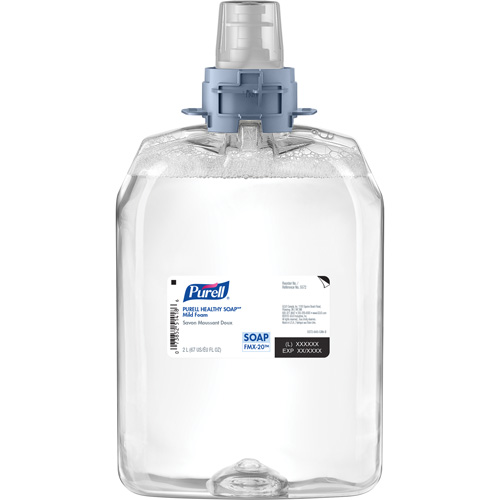 Healthy Soap FMX-20 Mild Handwash, Foam, 2 L, Unscented PB Rental Co. Ltd.