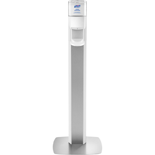Messenger ES6 Silver Panel Floor Stand with Dispenser PB Rental Co. Ltd.
