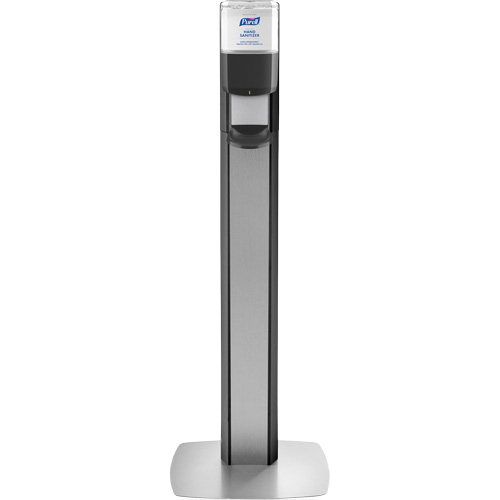 Messenger ES6 Silver Panel Floor Stand with Dispenser PB Rental Co. Ltd.