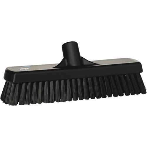 Balai-brosse pour planchers et mur, Crins Ferme, 12", Polyester, Noir PB Rental Co. Ltd.