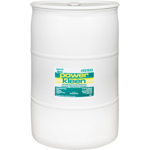 Produit nettoyant pour nettoyeur de pi&egrave;ces Power Kleen, 208 L, Baril PB Rental Co. Ltd.