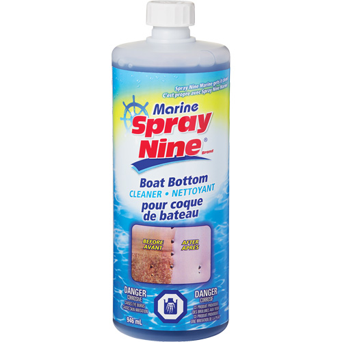 Nettoyant de fond de bateau Spray Nine, 946 ml, Bouteille PB Rental Co. Ltd.