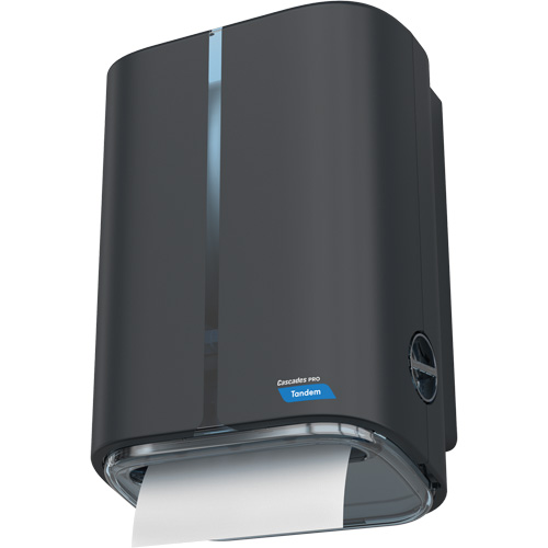 Distributeur d'essuie-mains Pro Tandem, Sans contact, 11,5" la x 9" p x 16,6" h PB Rental Co. Ltd.