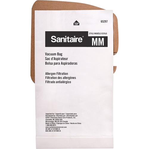 Sac d'aspirateur standard, 1 gal. US PB Rental Co. Ltd.