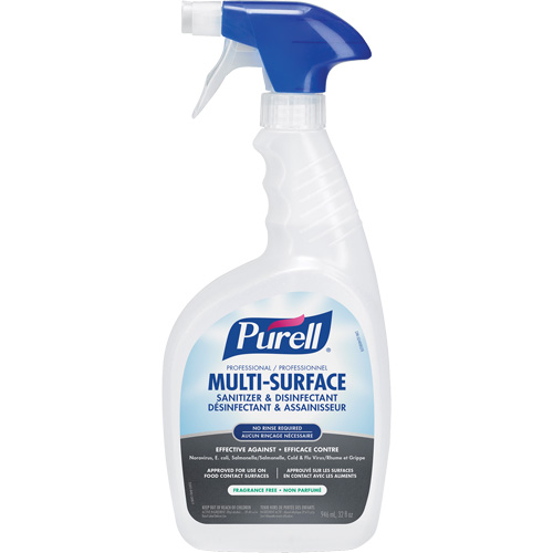 Produit d&eacute;sinfectant professionnel pour toutes surfaces, 946 ml, Bouteille &agrave; g&acirc;chette PB Rental Co. Ltd.