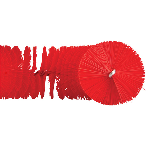 Brosse recourb&eacute;e, Soies Moyen/Ferme, Longueur de 15-1/2", Rouge PB Rental Co. Ltd.