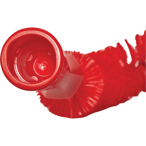 Brosse recourb&eacute;e, Soies Moyen/Ferme, Longueur de 15-1/2", Rouge PB Rental Co. Ltd.