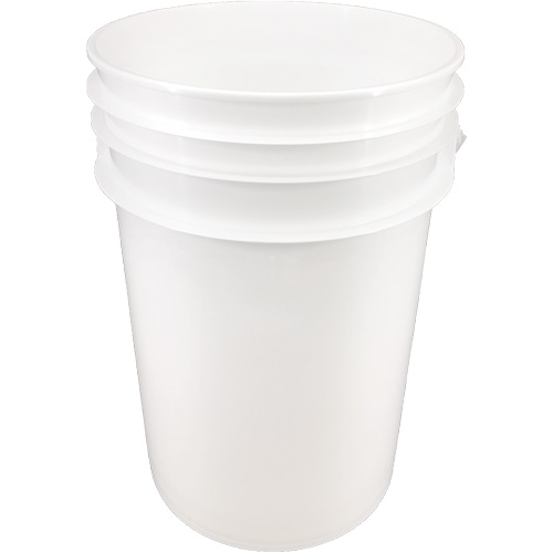 Heavy-Duty Pail, Plastic, 6 gal. PB Rental Co. Ltd.