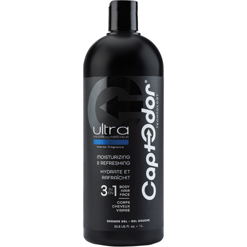 Gel douche 3 en 1, 1000 ml, Ultra fraîcheur, Bouteille PB Rental Co. Ltd.