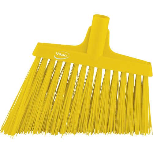 Angle Broom Head, X-Coarse Bristles, 12", Polyester, Yellow PB Rental Co. Ltd.