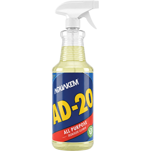 Nettoyant & d&eacute;graissant AD-20, Bouteille &agrave; g&acirc;chette PB Rental Co. Ltd.