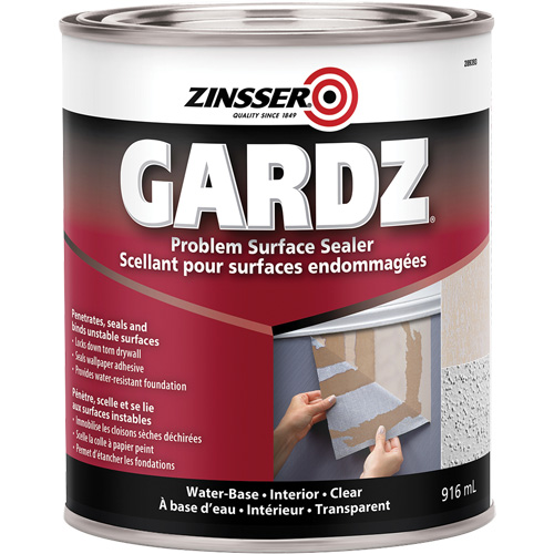Scellant de surface &agrave; probl&egrave;mes Gardz, 3,61 L, Canette, Transparent PB Rental Co. Ltd.