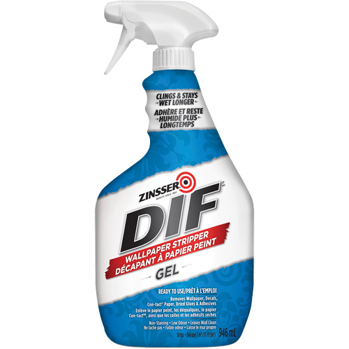 DIF&reg; Wallpaper Stripper Gel, 946 ml, Trigger Bottle PB Rental Co. Ltd.